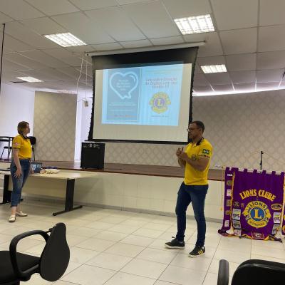 Lions Clube de Laranjeiras do Sul iniciou a Campanha de ConscientizaÃ§Ã£o de doaÃ§Ã£o de Ã“rgÃ£os